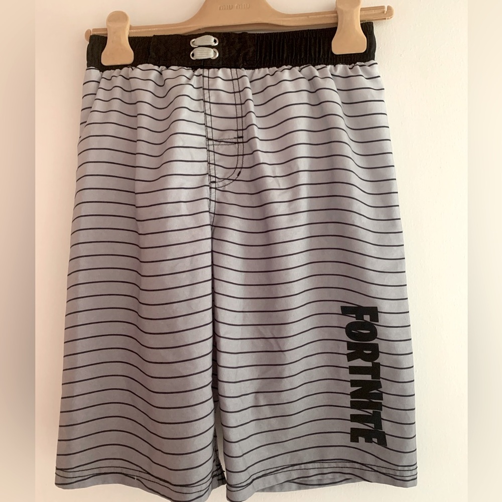 EUC! Kid Fortnite target swimming trunk